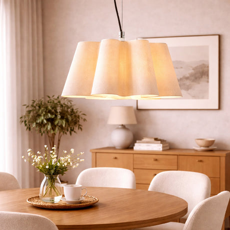   White Wavy Pendant Lamp | Oroa.com