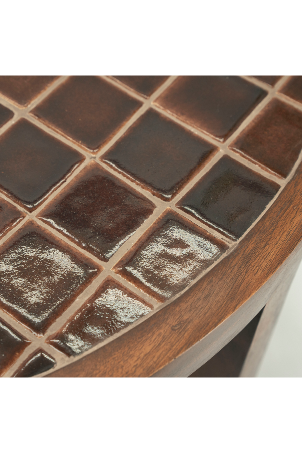 Brown Ceramic Coffee Table | By-Boo TiledUp | OROA.com