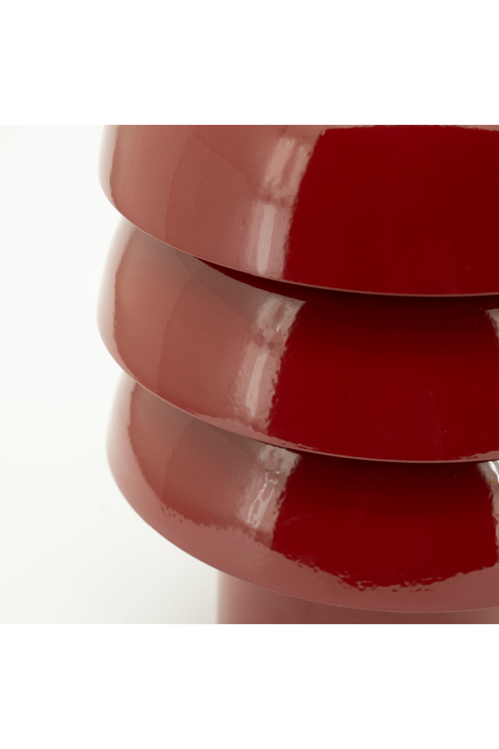 Glossy Iron Tiered Table Lamp | By-Boo Curo | OROA.com