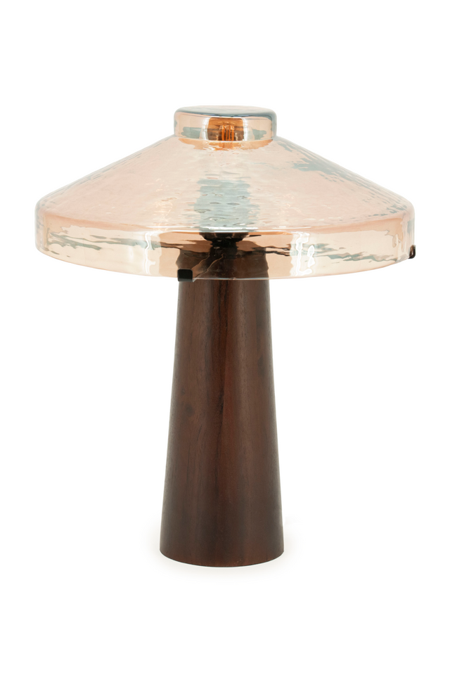 Frosted Glass Table Lamp | By-Boo Dome | OROA.com