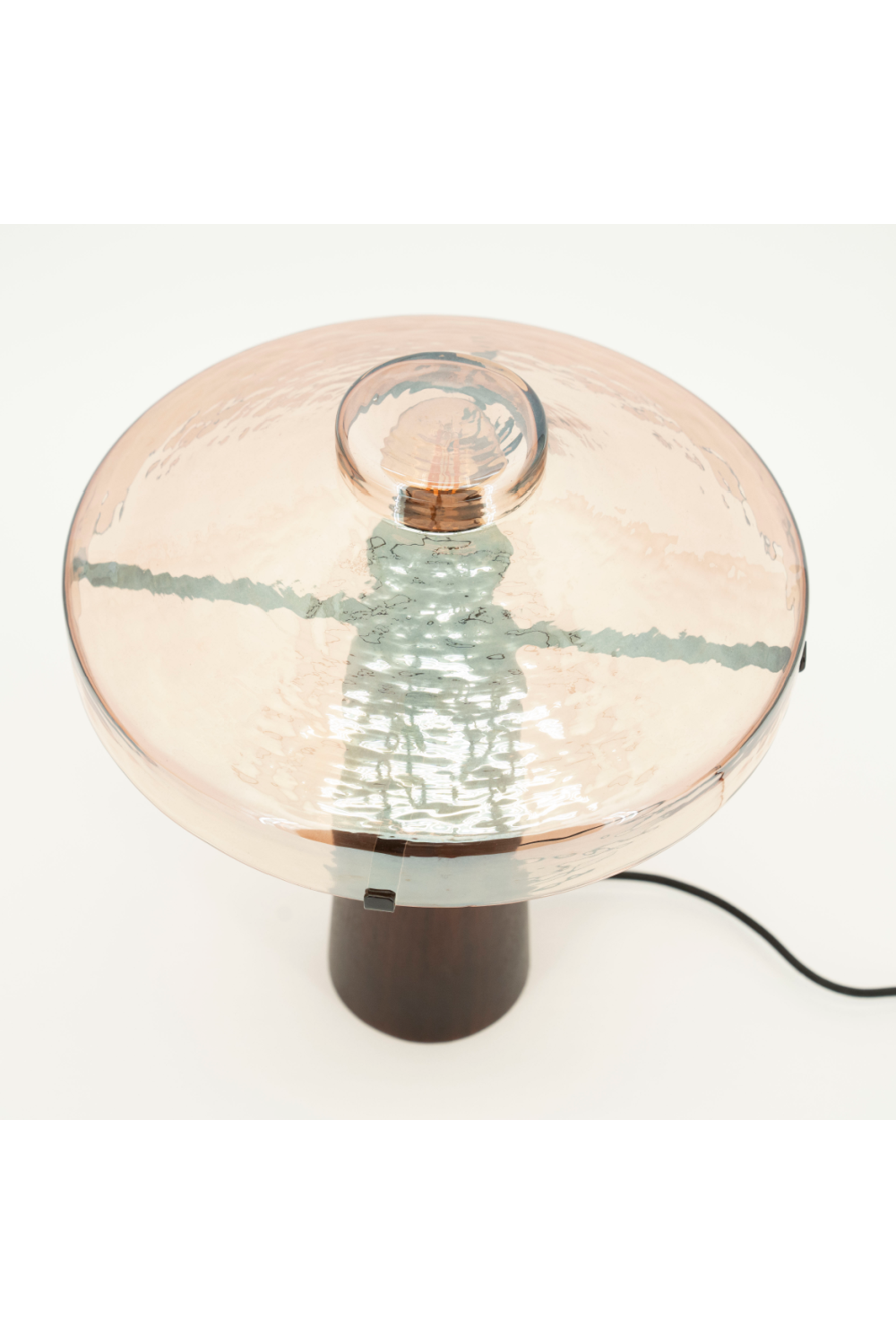 Frosted Glass Table Lamp | By-Boo Dome | OROA.com