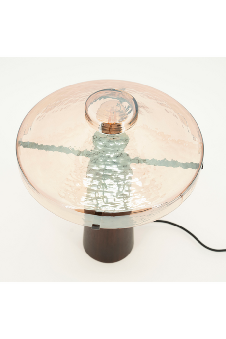 Frosted Glass Table Lamp | By-Boo Dome | OROA.com
