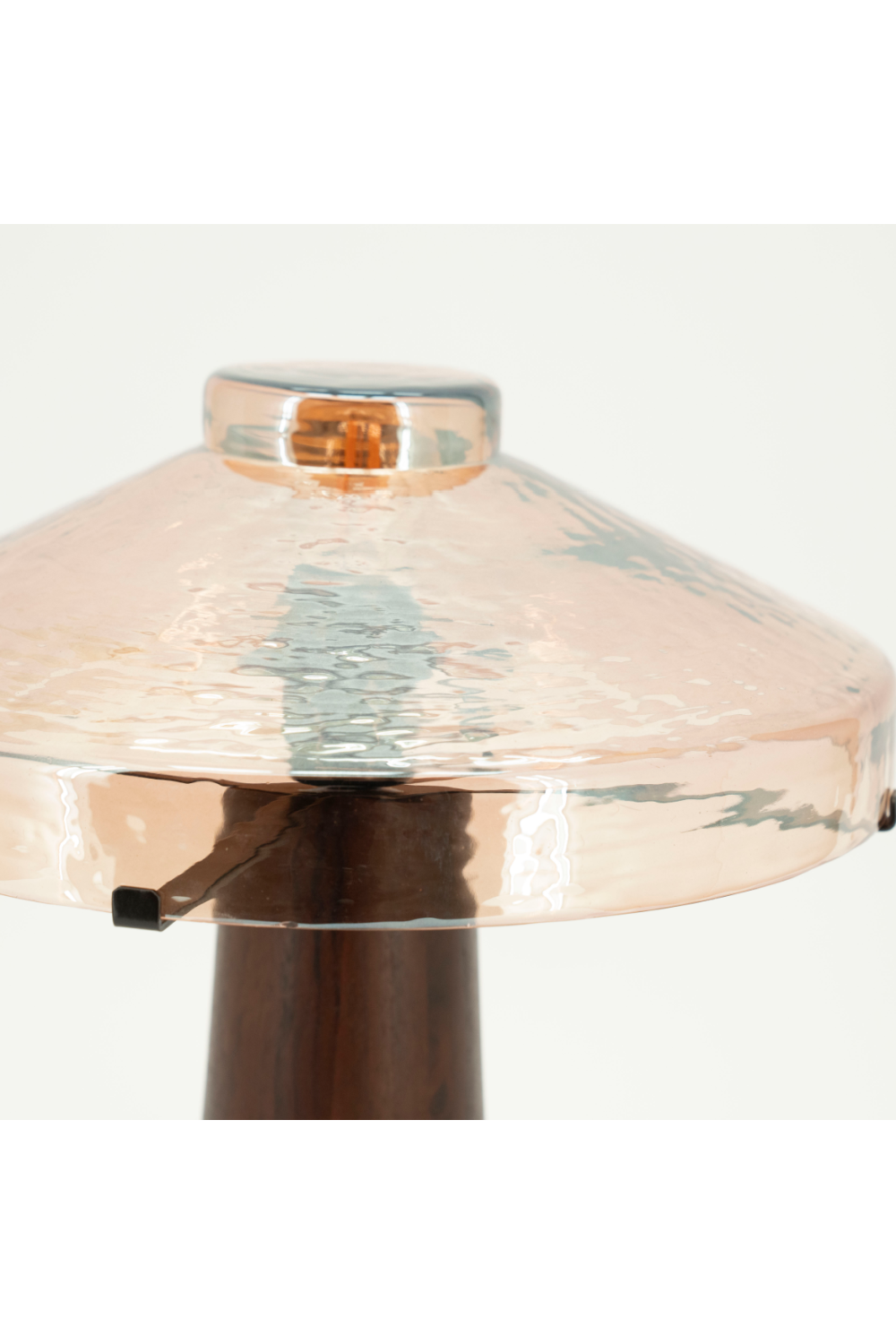 Frosted Glass Table Lamp | By-Boo Dome | OROA.com