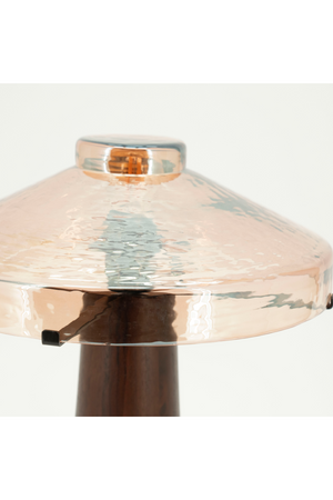 Frosted Glass Table Lamp | By-Boo Dome | OROA.com