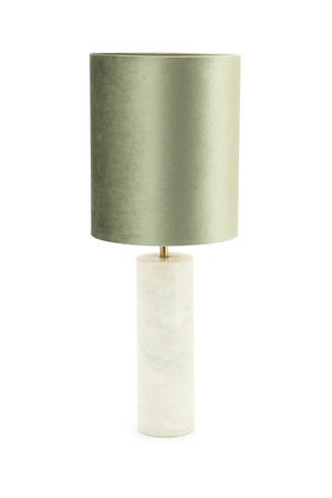 Marble Cylindrical Table Lamp | By-Boo Rosso | OROA.com