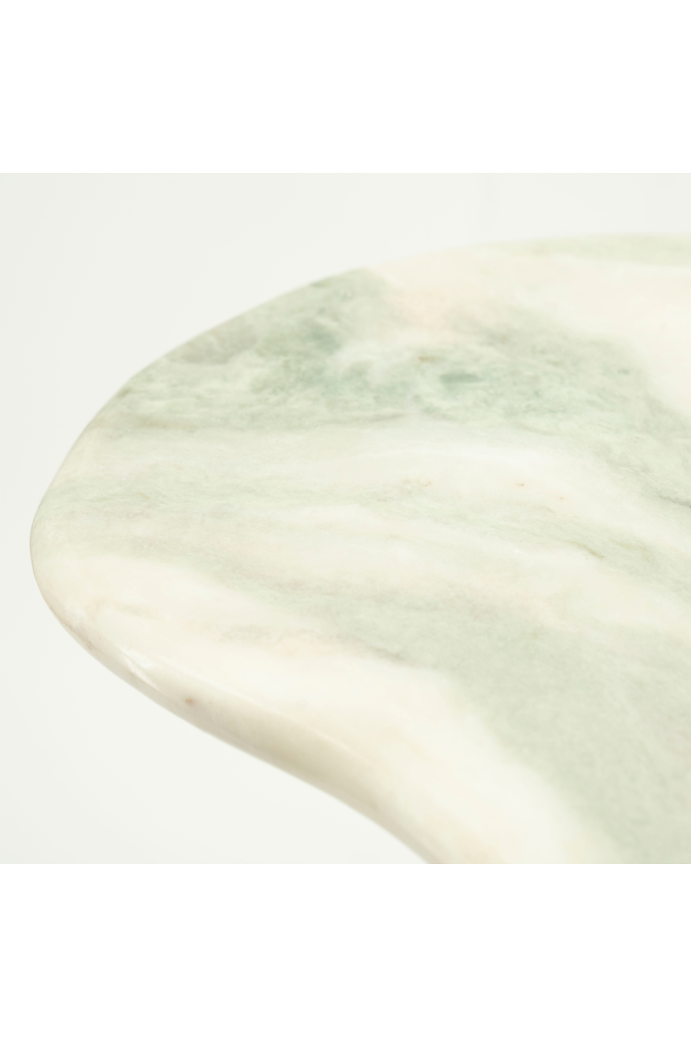 Marble Pedestal Side Table | By-Boo Rosso | OROA.com