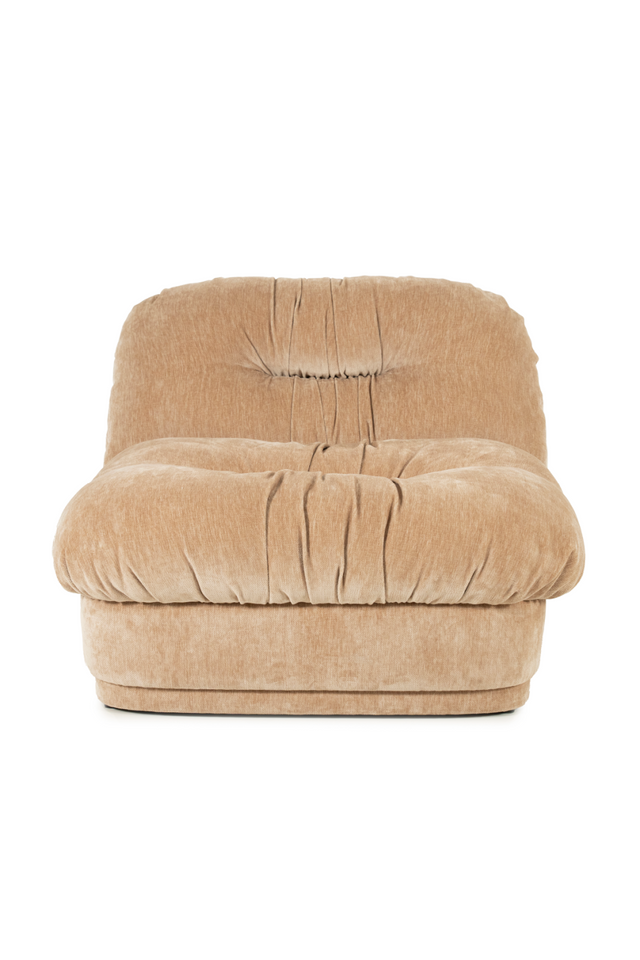 Fully-Upholstered Wrinkled Lounge Chair | By-Boo Nook | Oroa.com