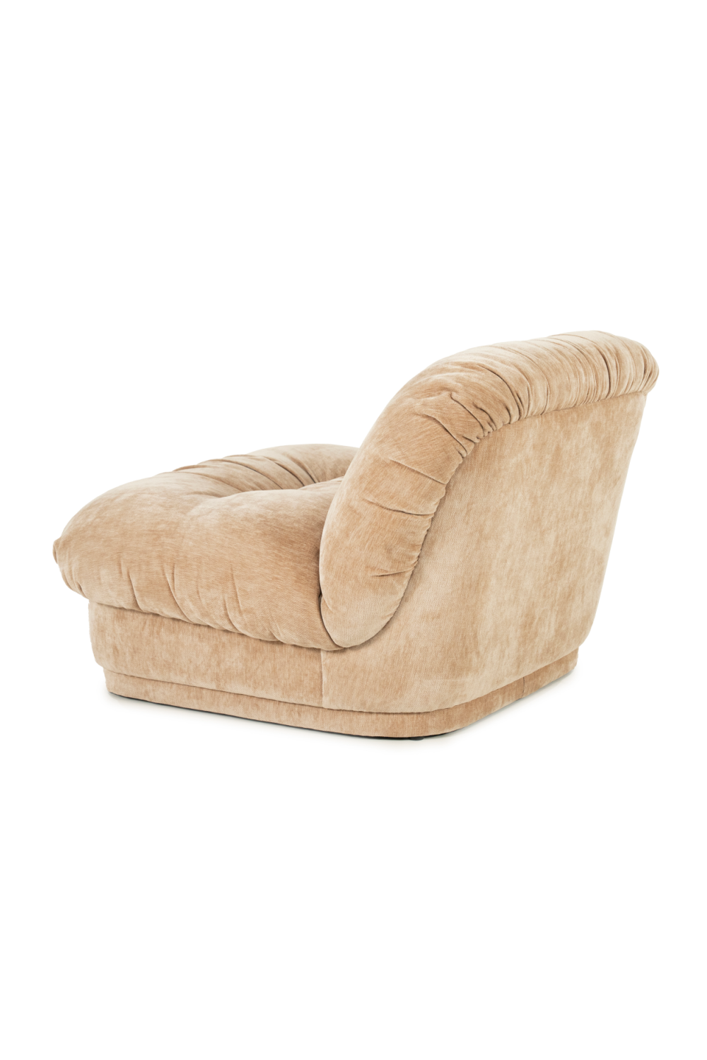 Fully-Upholstered Wrinkled Lounge Chair | By-Boo Nook | Oroa.com
