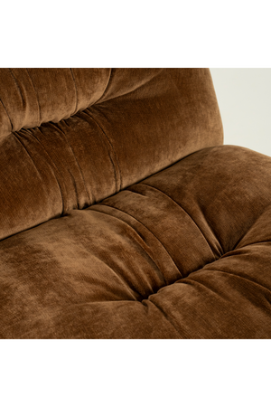 Fully-Upholstered Wrinkled Lounge Chair | By-Boo Nook | Oroa.com