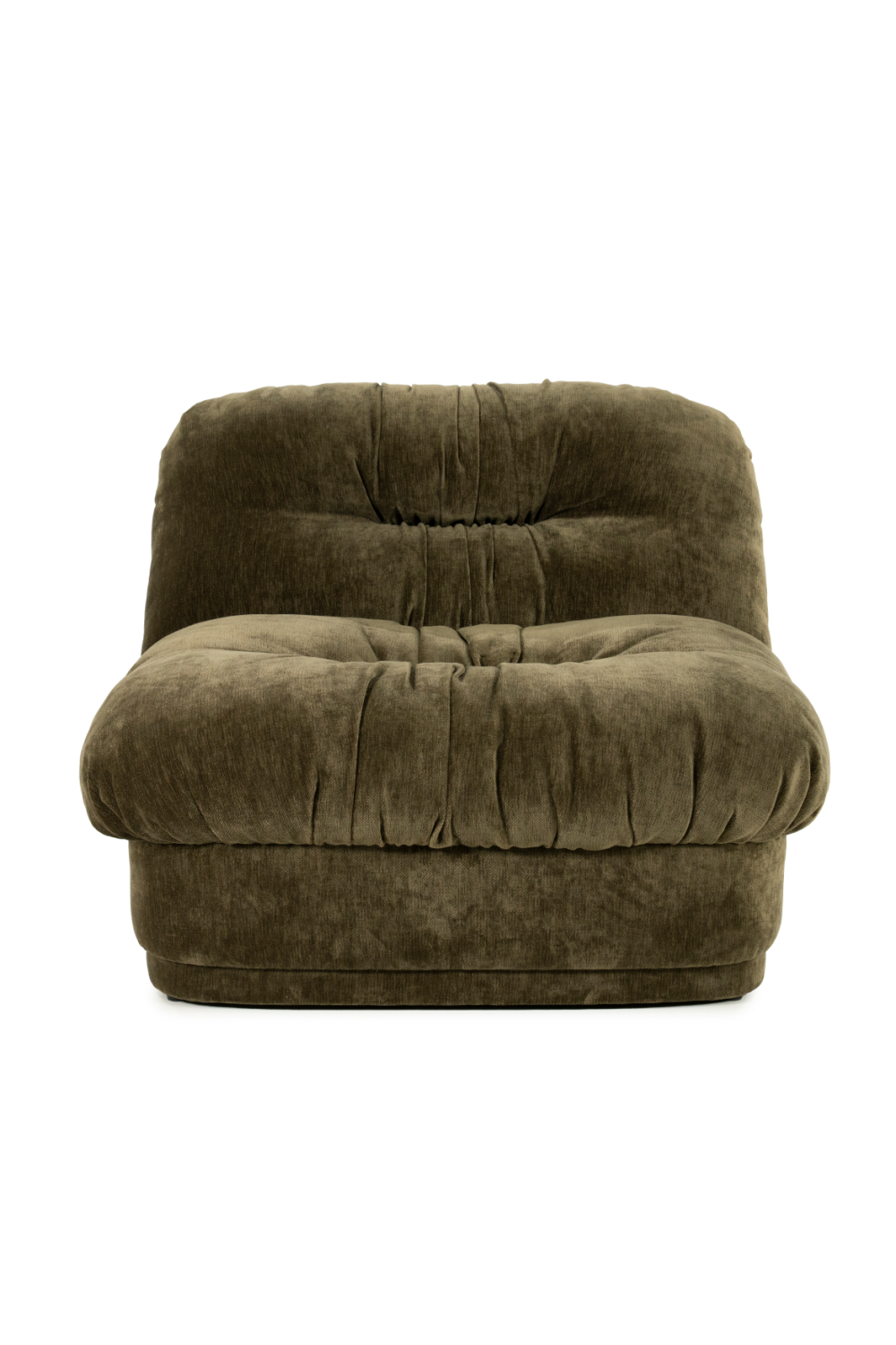 Fully-Upholstered Wrinkled Lounge Chair | By-Boo Nook | Oroa.com