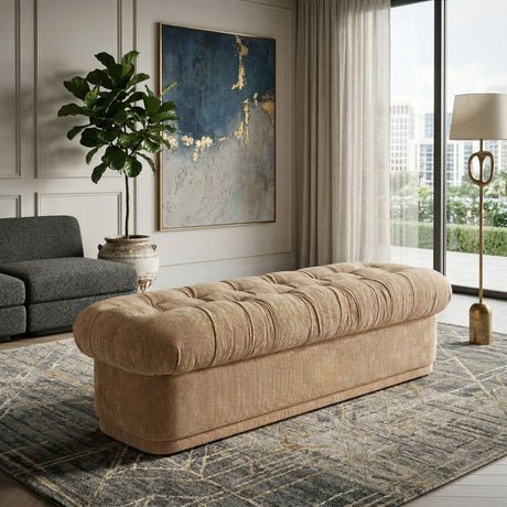   Fully-Upholstered Cushion Bench | Oroa.com