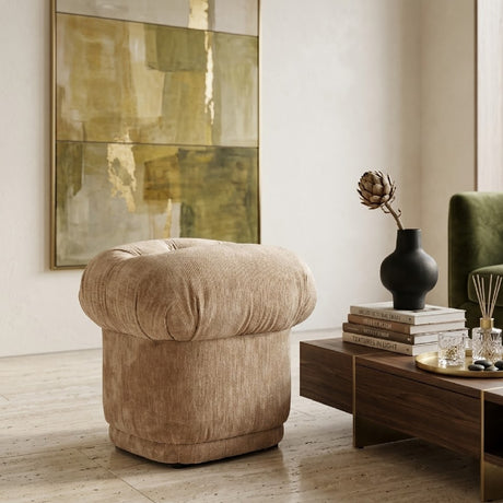   Fully-Upholstered Cushion Stool | Oroa.com