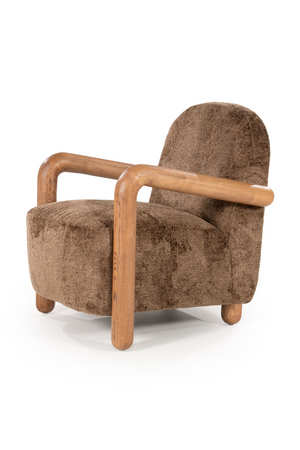 Wood-Framed Lounge Chair | By-Boo Retrova | Oroa.com