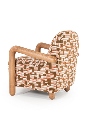 Wood-Framed Lounge Chair | By-Boo Retrova | Oroa.com