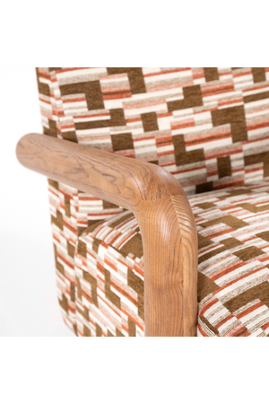 Wood-Framed Lounge Chair | By-Boo Retrova | Oroa.com