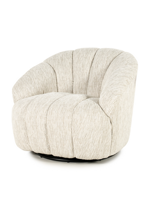 Deep-Channeled Swivel Chair | By-Boo Dream | Oroa.com