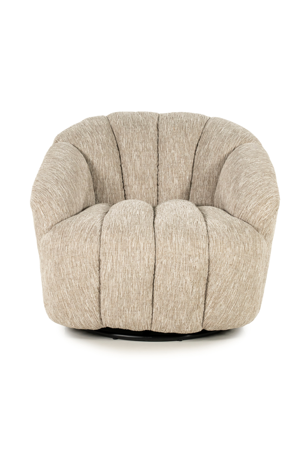 Deep-Channeled Swivel Chair | By-Boo Dream | Oroa.com