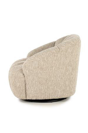 Deep-Channeled Swivel Chair | By-Boo Dream | Oroa.com