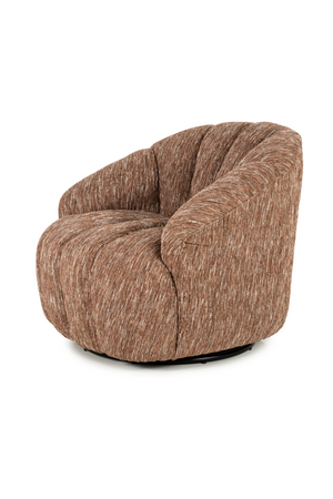 Deep-Channeled Swivel Chair | By-Boo Dream | Oroa.com