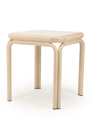 Glazed Iron Square Side Table | By-Boo Zilo | Oroa.com