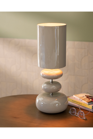 Glossy Iron Table Lamp | By-Boo Orbs | Oroa.com