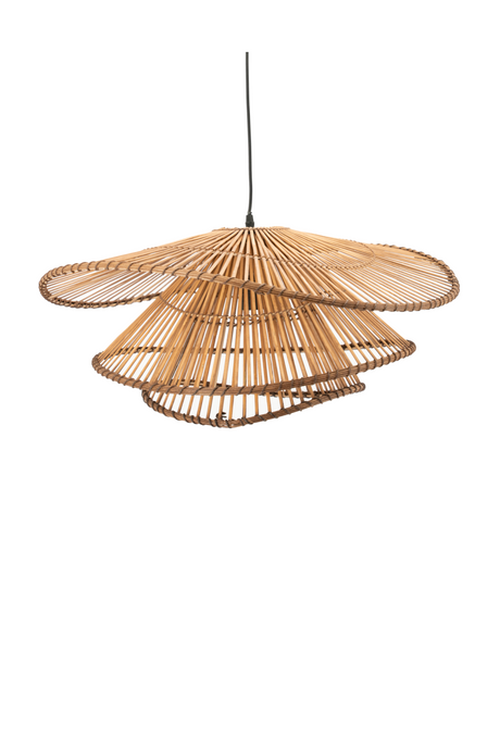 Bamboo Tiered Chandelier | By-Boo Yarin | Oroa.com