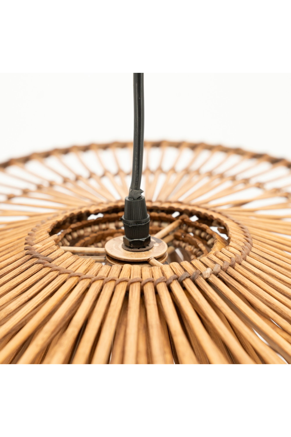 Bamboo Tiered Chandelier | By-Boo Yarin | Oroa.com