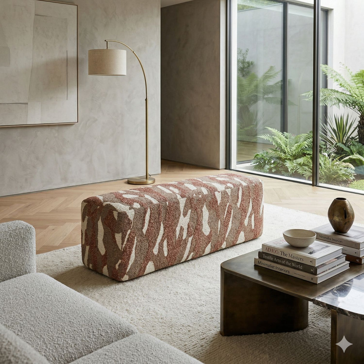   Square Tufted Lounge Chair | Oroa.com