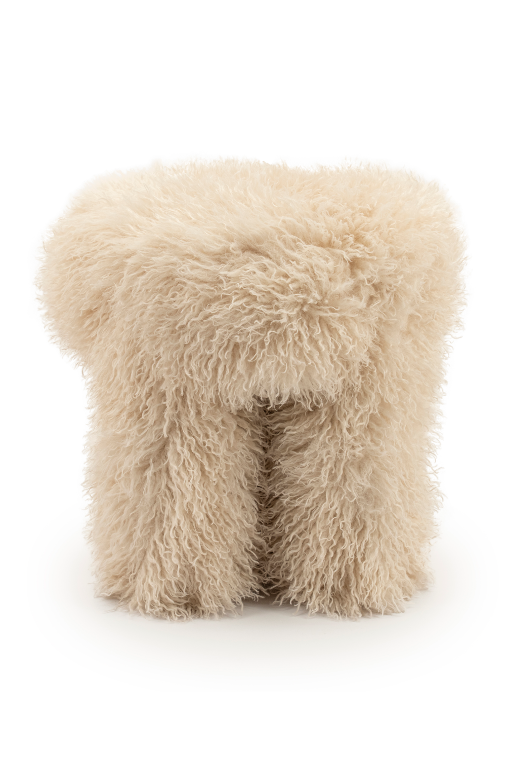 Shaggy Fur Stool | By-Boo Doodly | Oroa.com