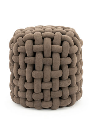Chunky Woven Stool | By-Boo Poofie | Oroa.com