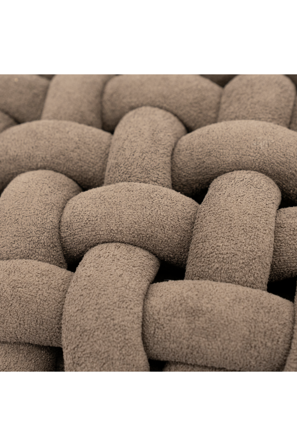 Chunky Woven Stool | By-Boo Poofie | Oroa.com