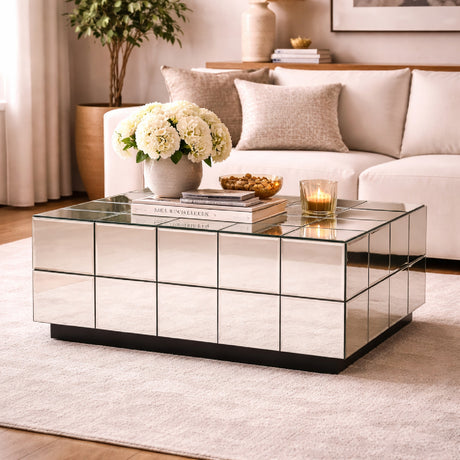   Glass Panels Coffee Table | Oroa.com