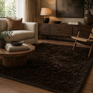   Furry Minimalist Carpet 6' x 9'5" | Oroa.com