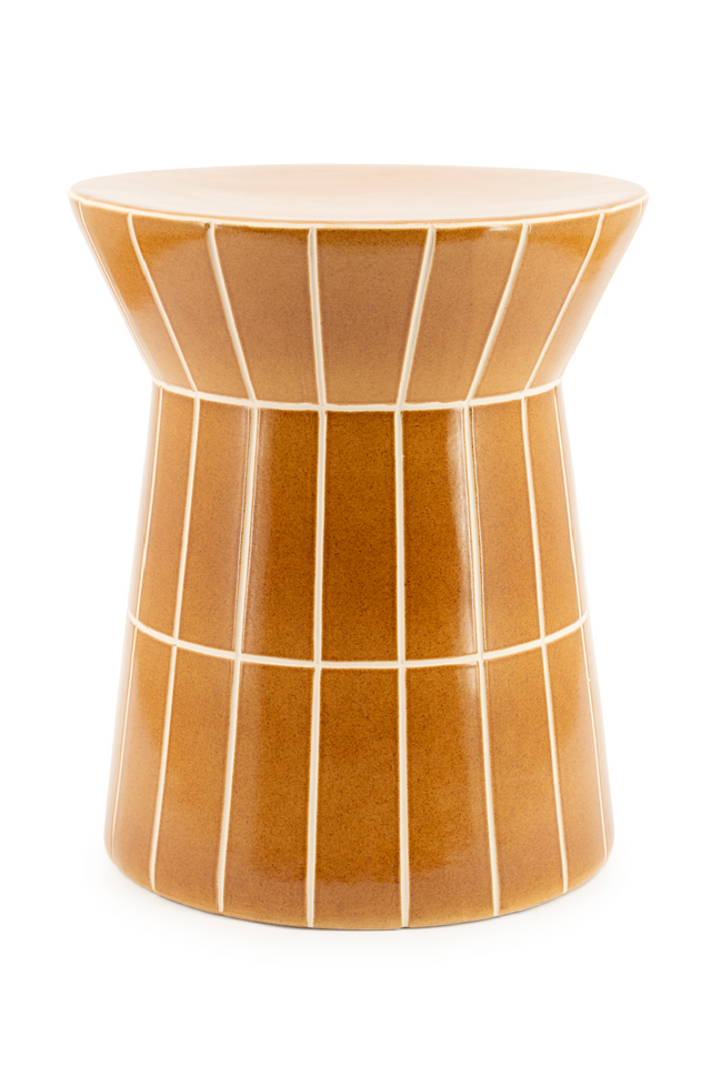 Glazed Pottery Side Table | By-Boo TileTastic 2 | Oroa.com