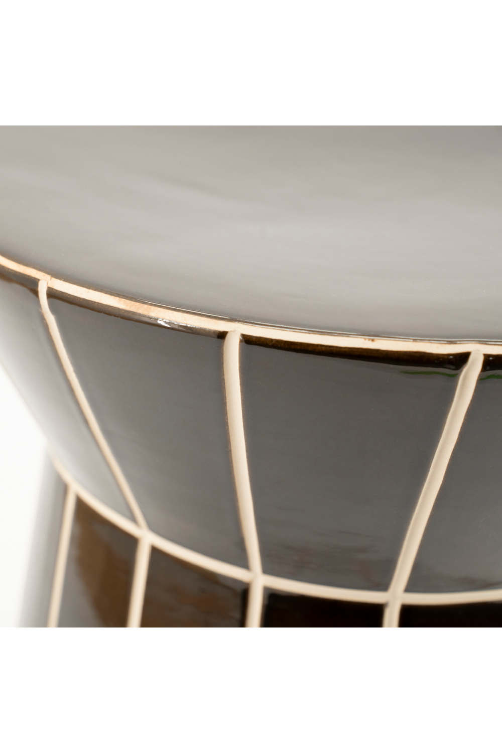 Glazed Pottery Side Table | By-Boo TileTastic 2 | Oroa.com