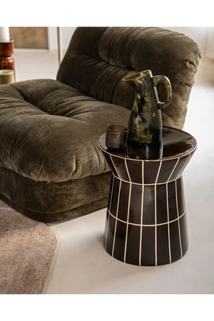 Glazed Pottery Side Table | By-Boo TileTastic 2 | Oroa.com