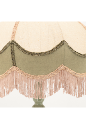 Jute Fringed Floor Lamp | By-Boo Fringaloo | Oroa.com