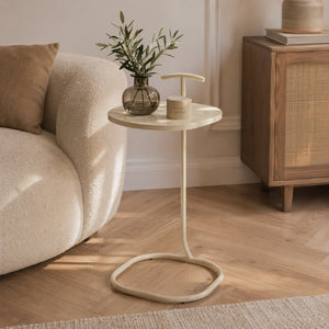   Lacquered Iron Side Table | Oroa.com