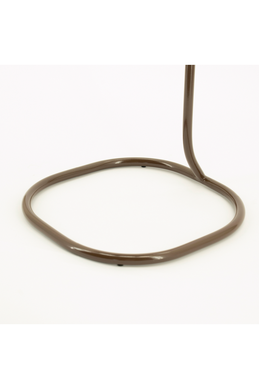 Base ring on white background from above