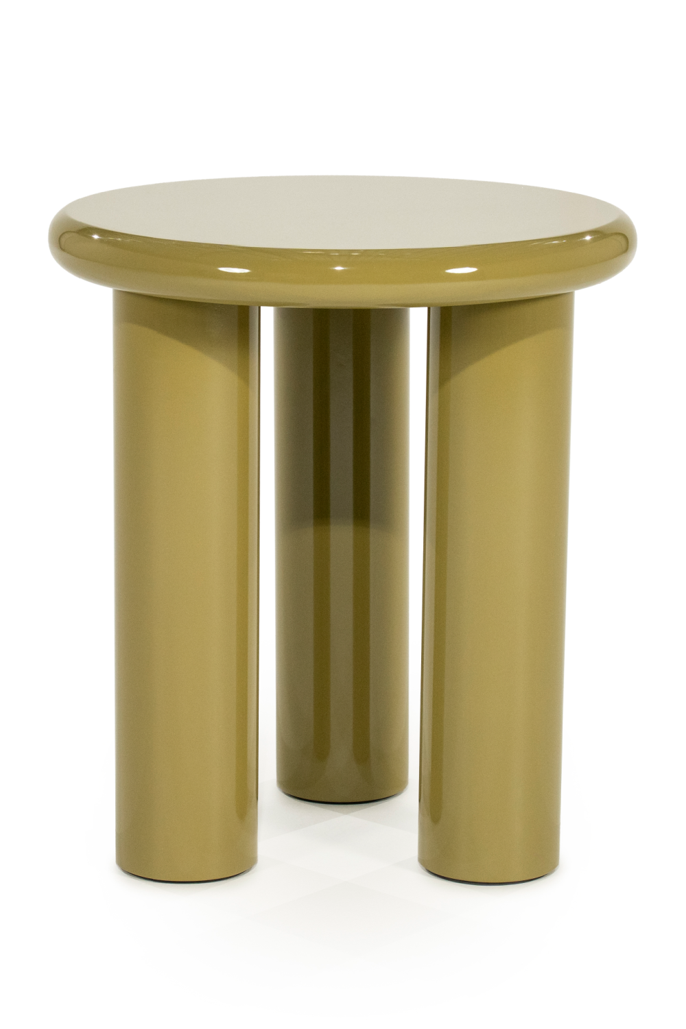 High-Gloss Round Side Table | By-Boo Bloop | Oroa.com