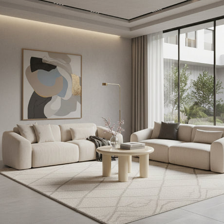 High-Gloss Round Coffee Table M | By-Boo Bloop | Oroa.com