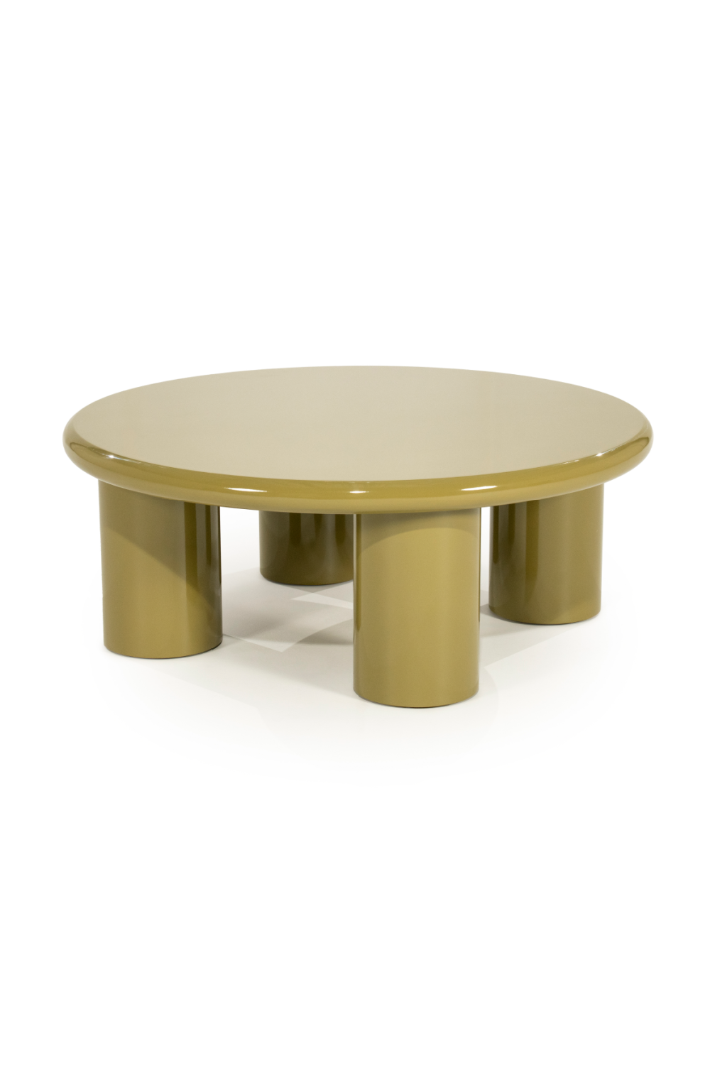 High-Gloss Round Coffee Table L | By-Boo Bloop | Oroa.com