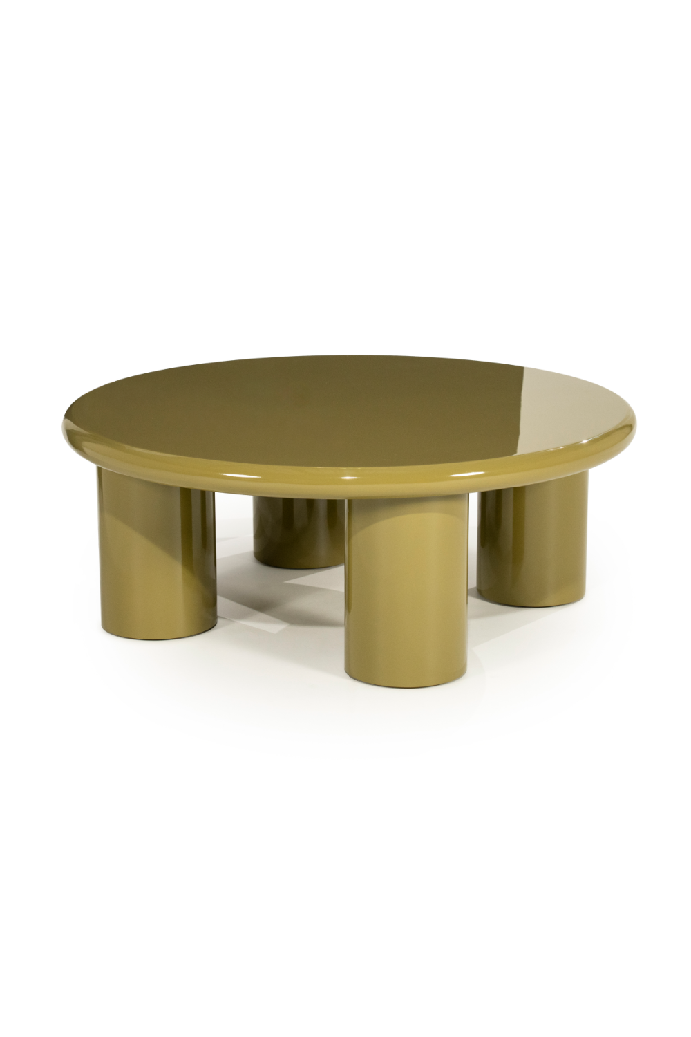 High-Gloss Round Coffee Table L | By-Boo Bloop | Oroa.com