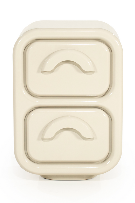 High-gloss 2-Drawer Cabinet S | By-Boo Gubby | Oroa.com