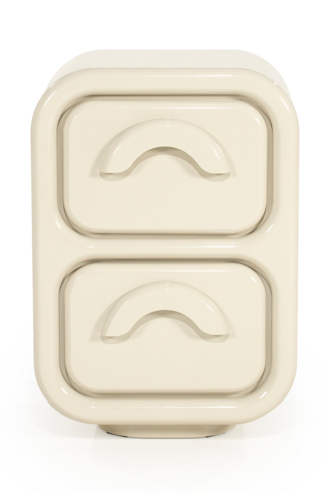 High-gloss 2-Drawer Cabinet S | By-Boo Gubby | Oroa.com