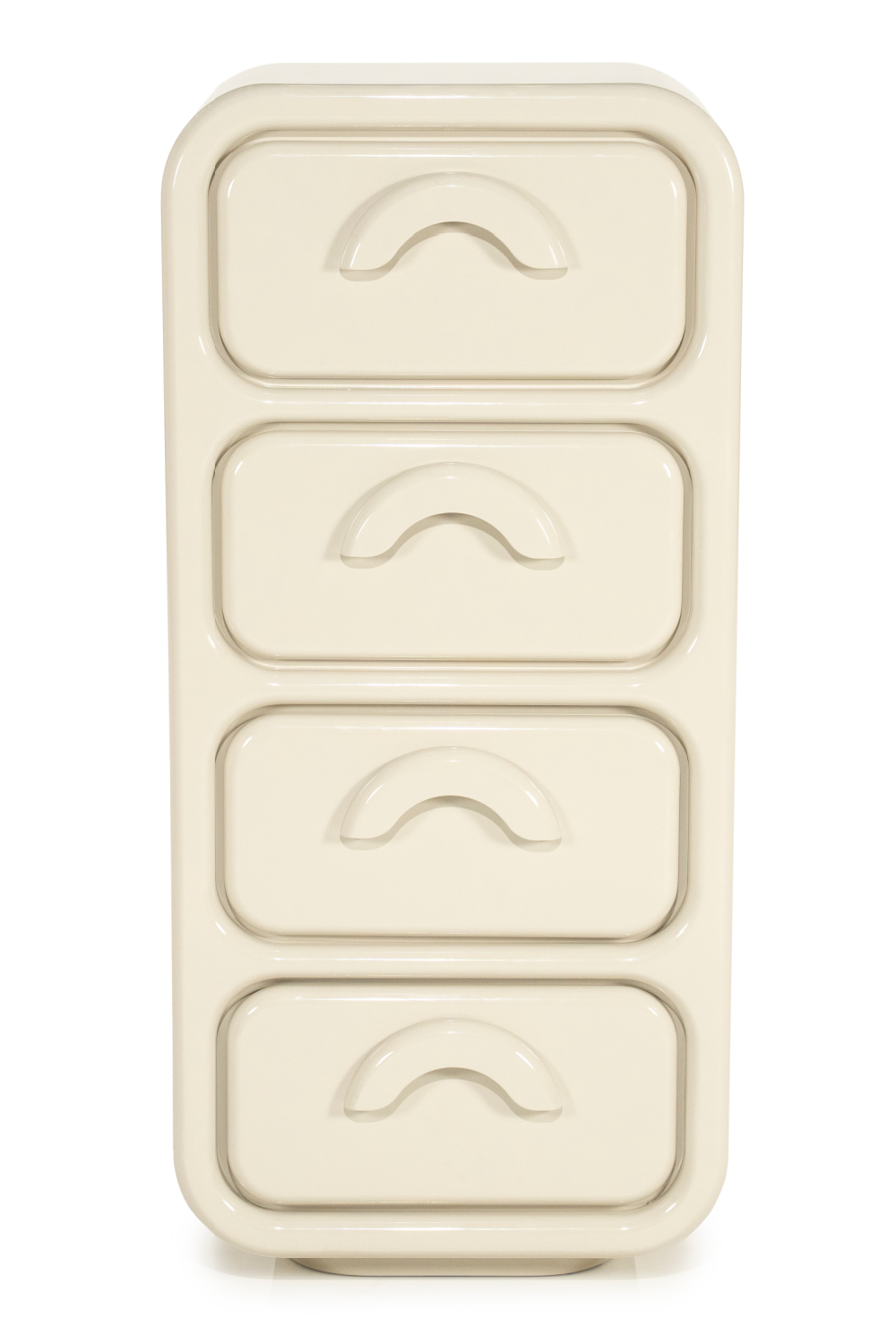   High-gloss 4-Drawer Cabinet L | Oroa.com