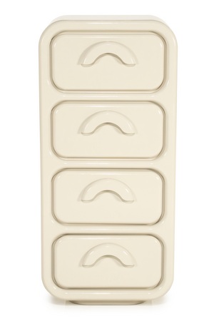   High-gloss 4-Drawer Cabinet L | Oroa.com