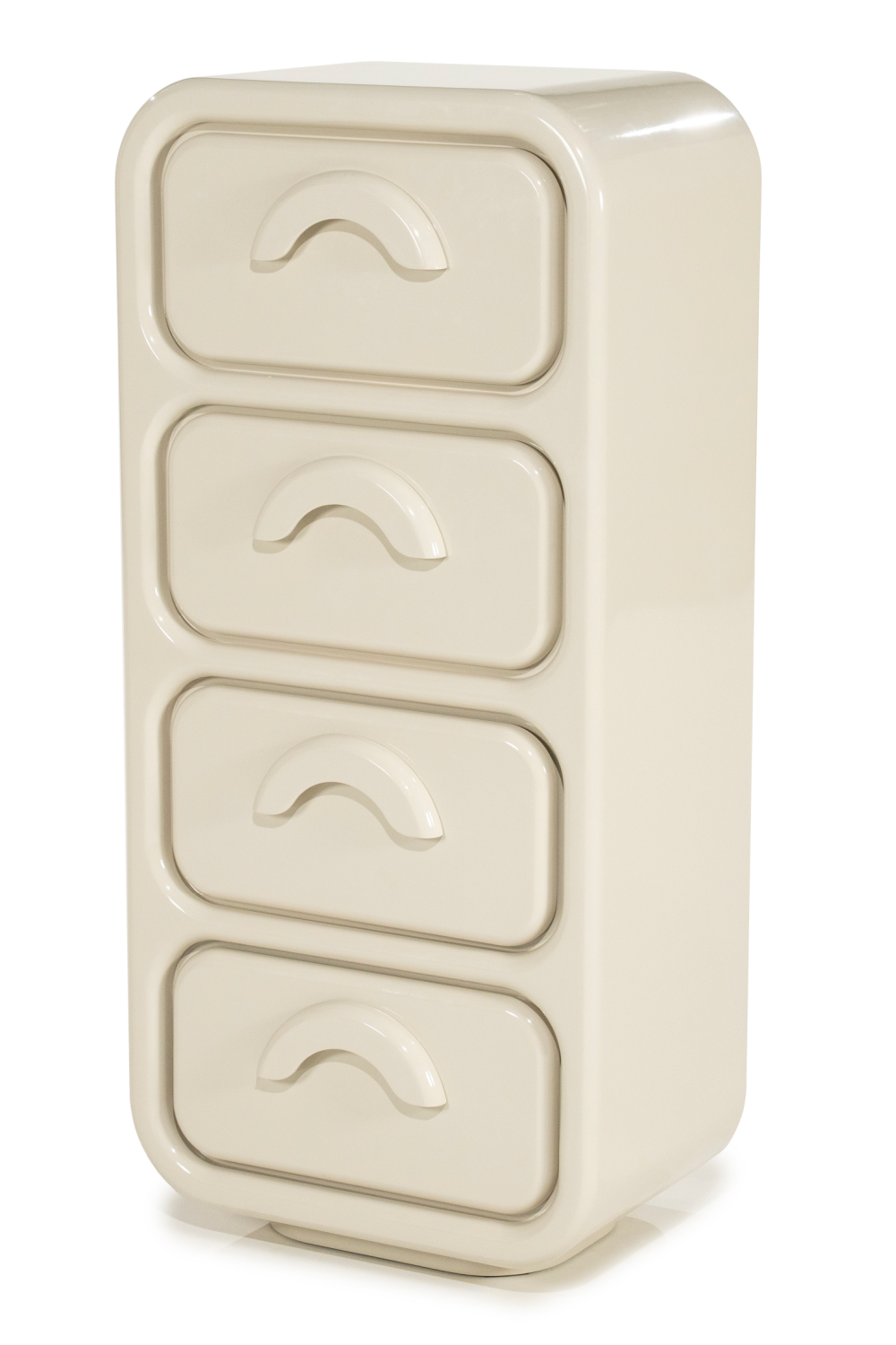   High-gloss 4-Drawer Cabinet L | Oroa.com