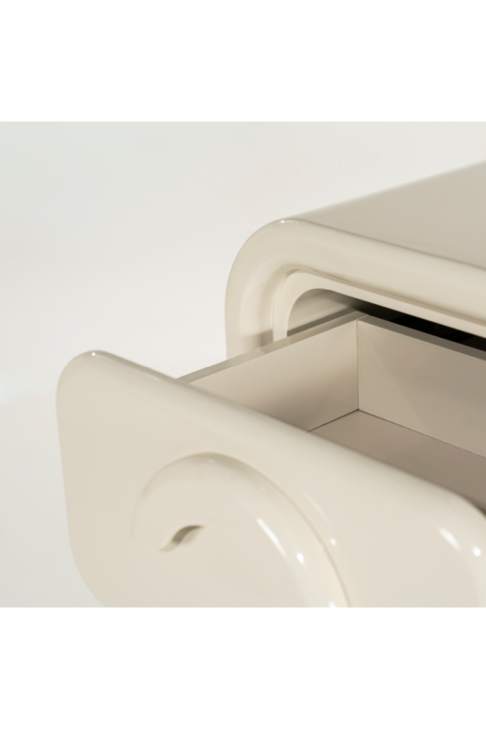   High-gloss 4-Drawer Cabinet L | Oroa.com