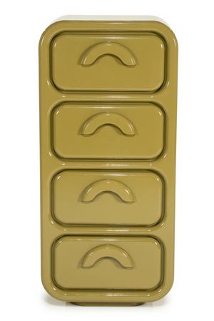   High-gloss 4-Drawer Cabinet L | Oroa.com